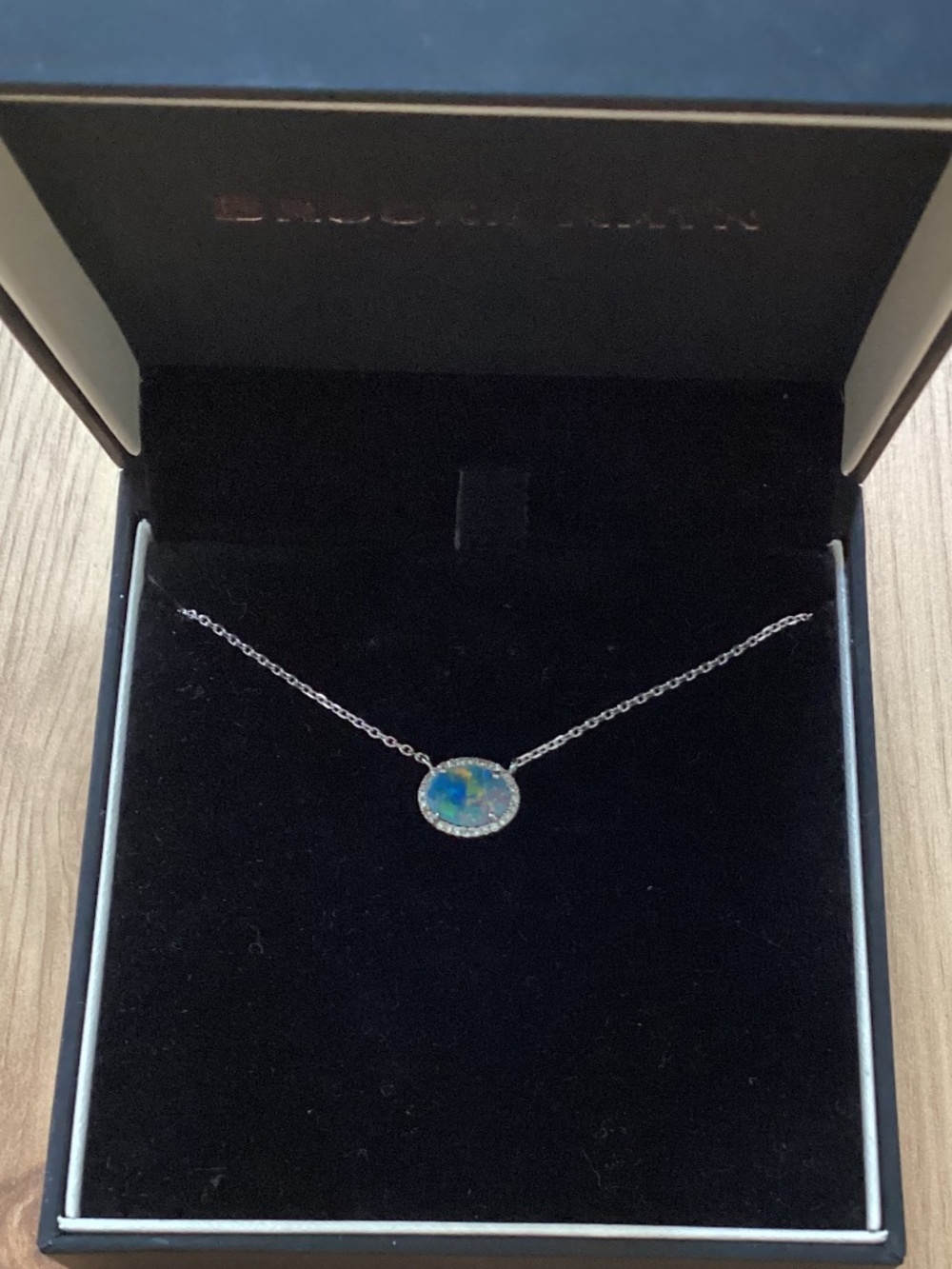 Brooke Rayn Diamond Opal Necklace